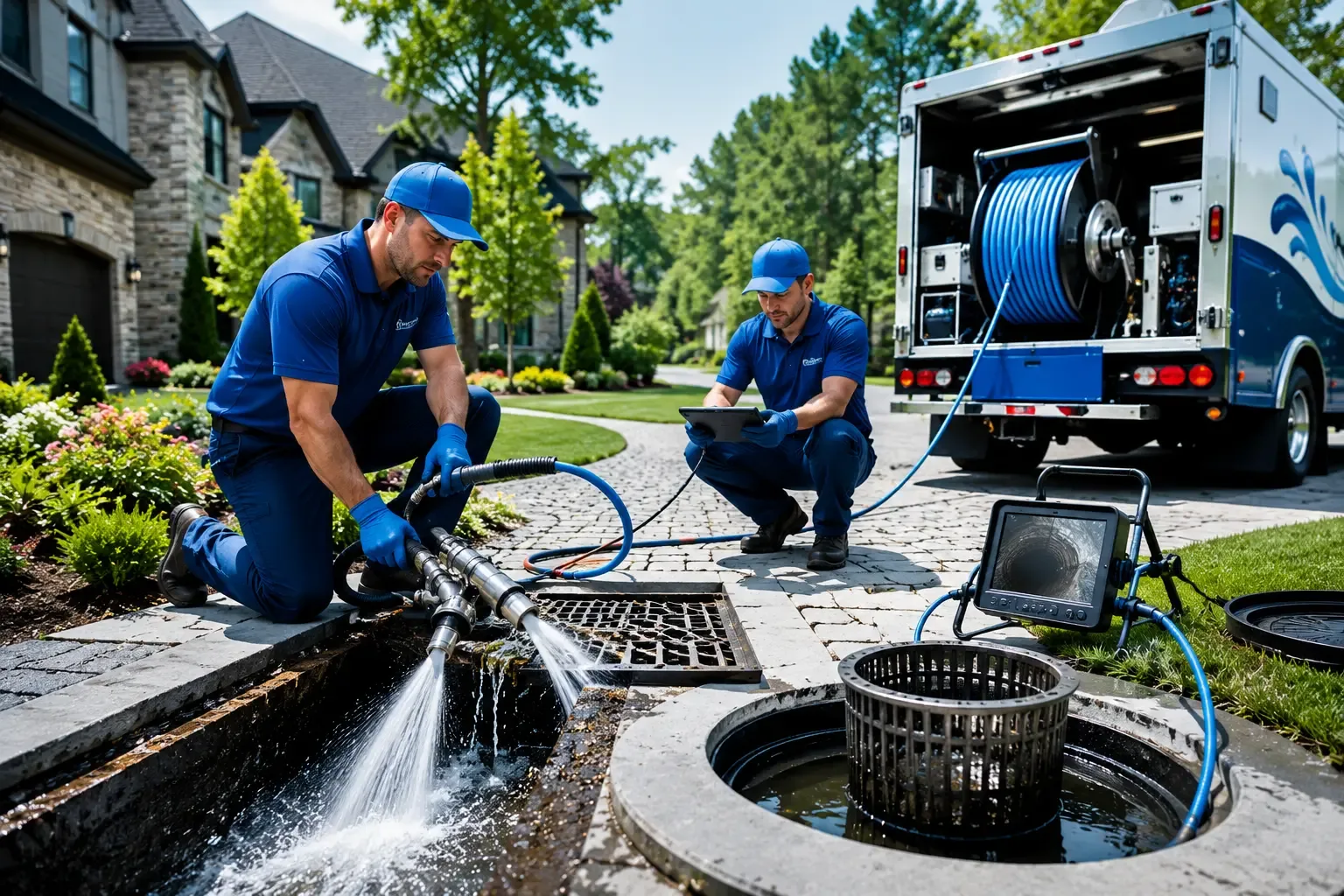 Local outdoor drain cleaning professionals in Hollsopple, PA